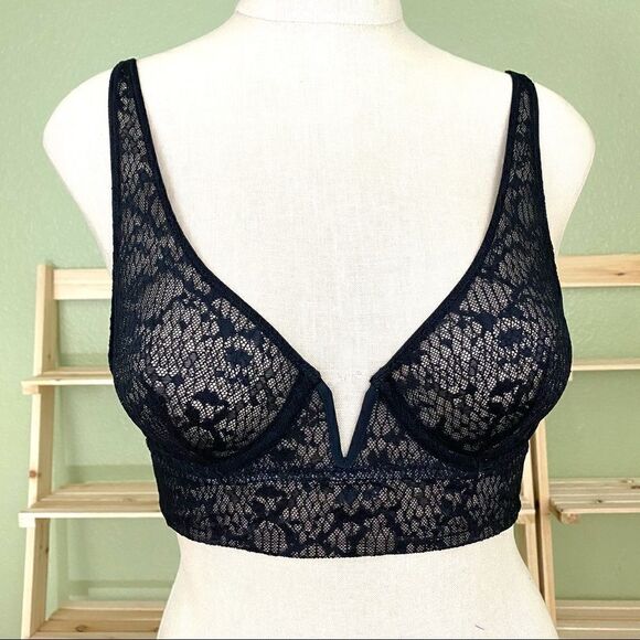 Free People Tameeka Underwire Bra Black XS - Picture 3 of 7